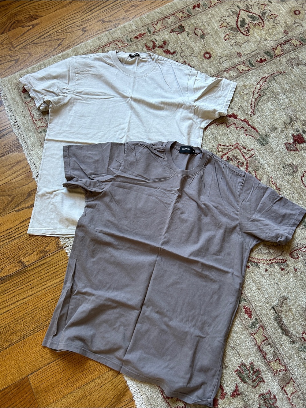 Two Talentless Men's Classic Crew Neck T-Shirt - Neutral Colors NWOT Size XL